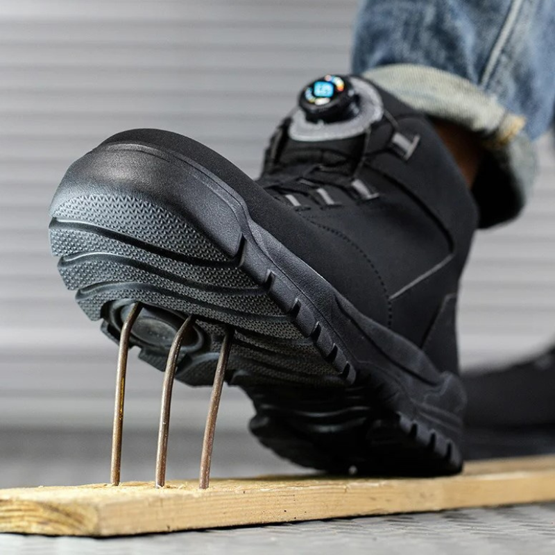 Bota de Segurança Masculina Impermeável