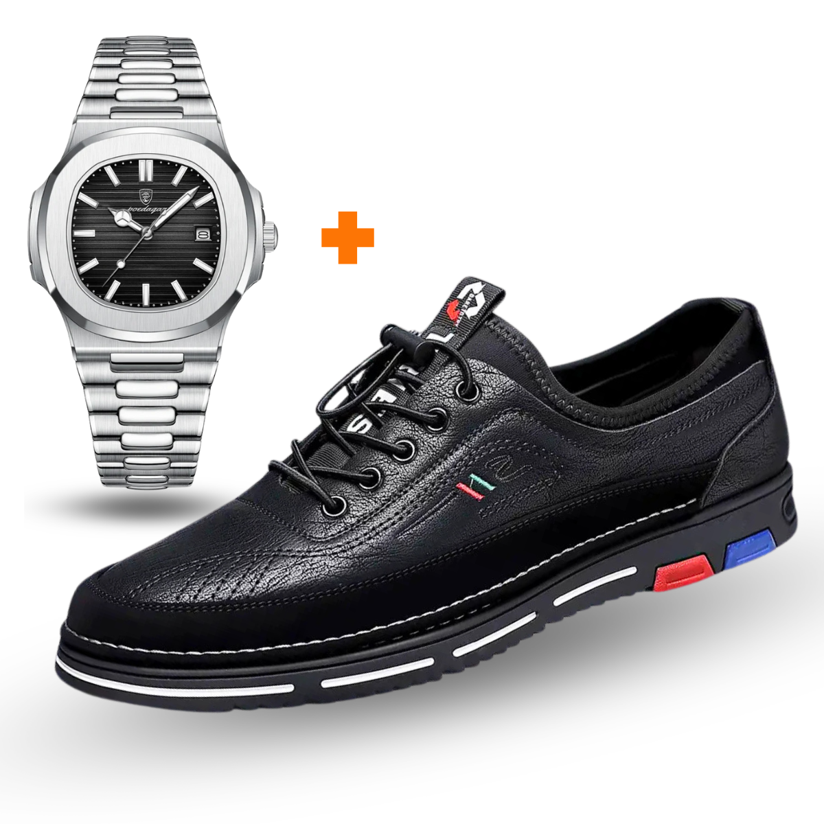 [PROMOÇÃO EXCLUSIVA]  Tênis Ortopédico Italiano de Couro Legitimo + Brinde Exclusivo