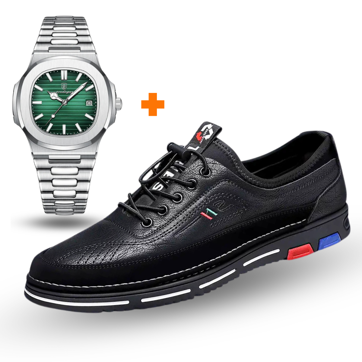 [PROMOÇÃO EXCLUSIVA]  Tênis Ortopédico Italiano de Couro Legitimo + Brinde Exclusivo