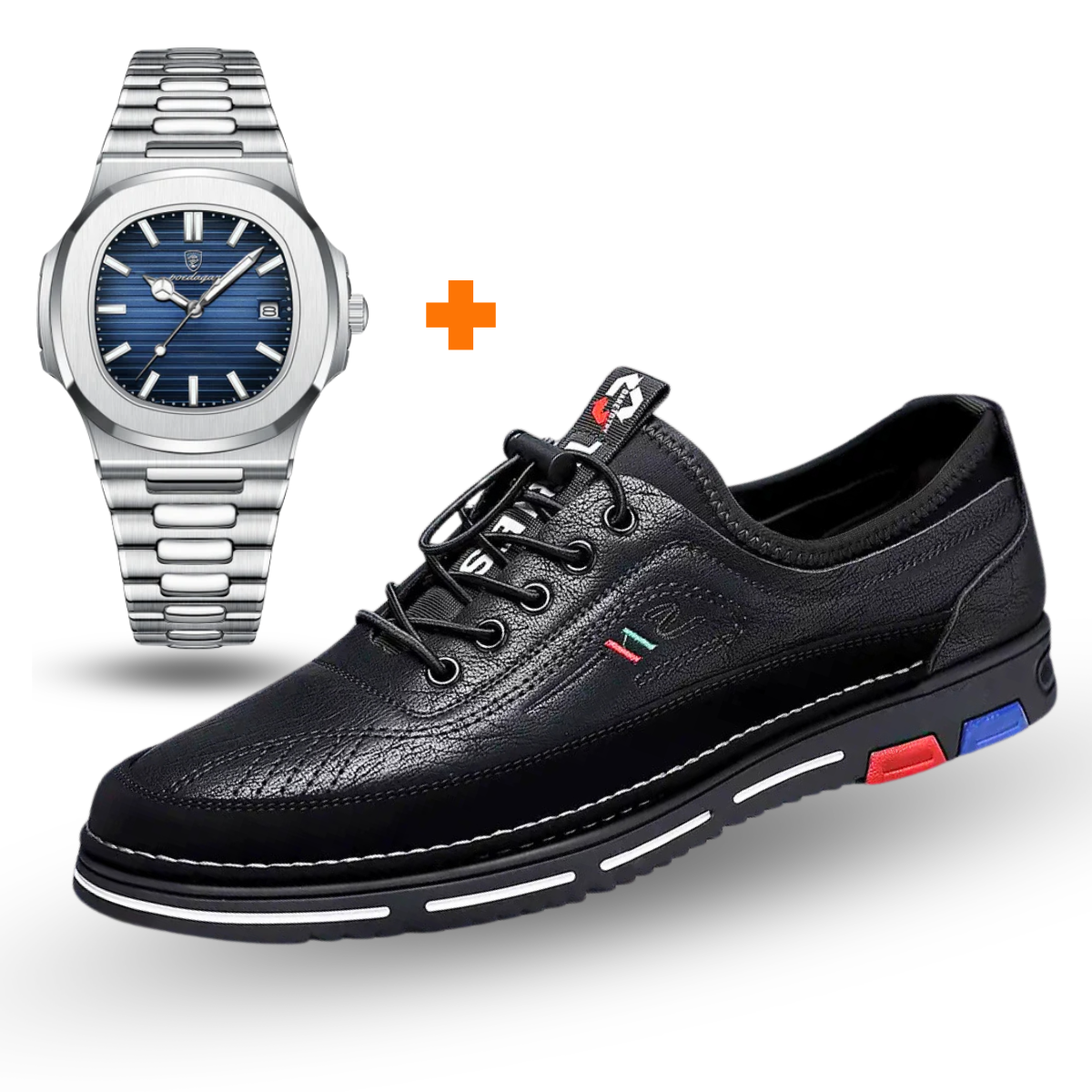[PROMOÇÃO EXCLUSIVA]  Tênis Ortopédico Italiano de Couro Legitimo + Brinde Exclusivo